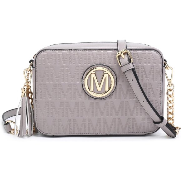 Lightweight PU Leather Crossbody Bag For Women with Zipper Pockets - Picture 1 of 7